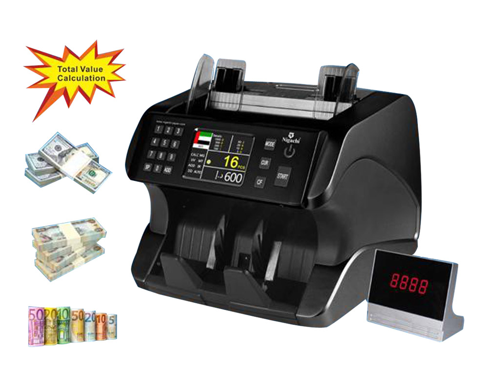 Money Counters Front Loading machines - NC - 9050 UV/MG/IR